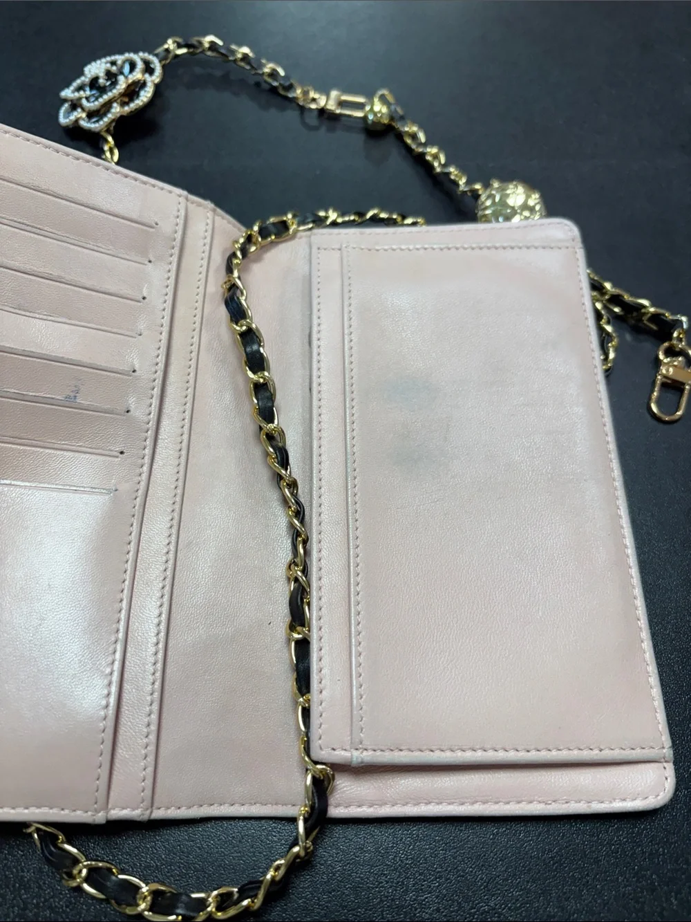 CHANEL Black Quilted Lambskin Long Wallet - Picture 13 of 16